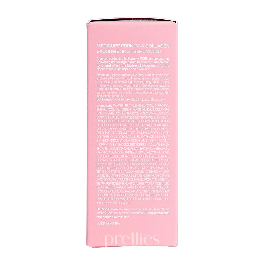 Medicube PDRN Pink Exosome Shot Serum 7500 30ml - Image 5