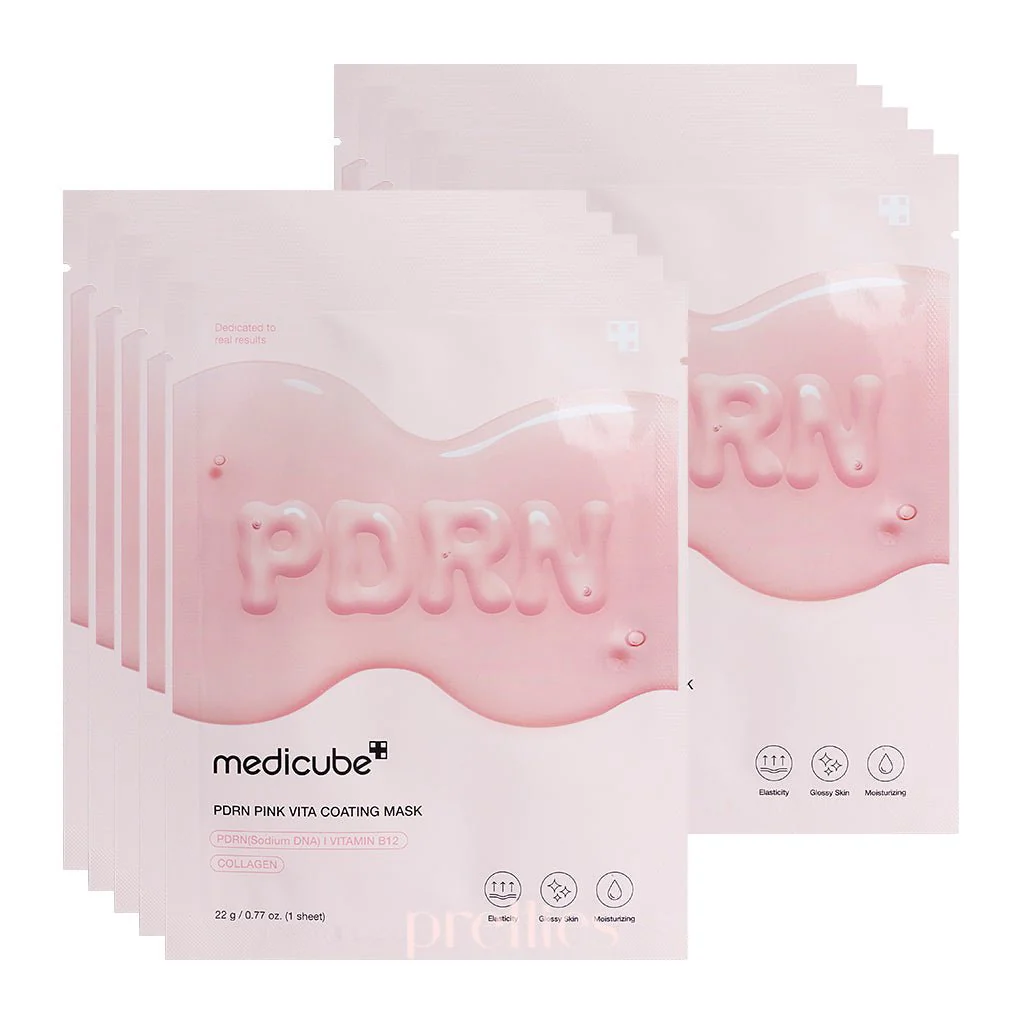 Medicube PDRN Pink Vita Coating Mask x10pcs