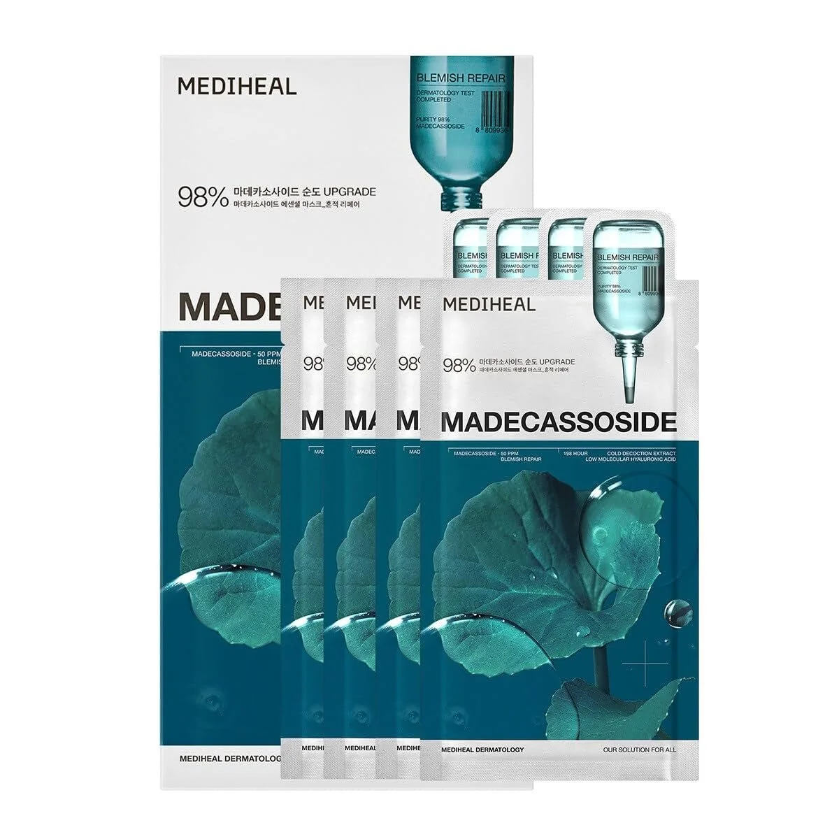 Mediheal Madecassoside Essential Mask 2+2pcs Set