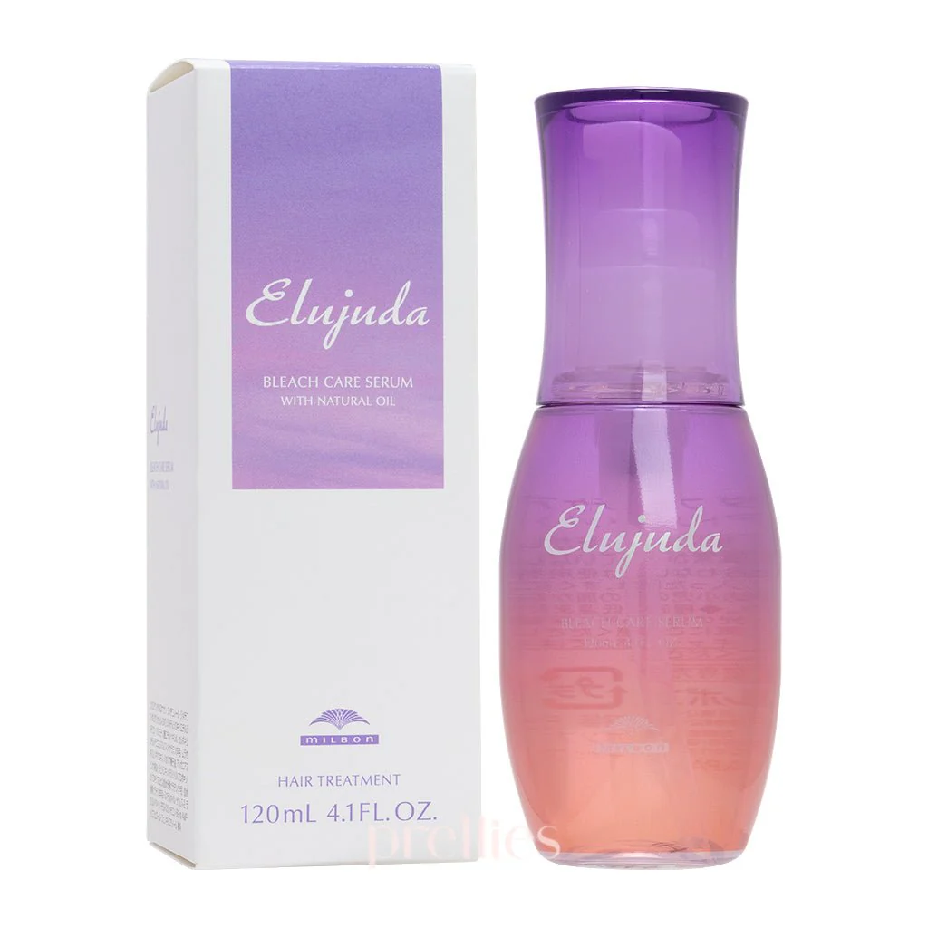 Milbon Elujuda Bleaching Care Hair Serum 120ml (Purple)