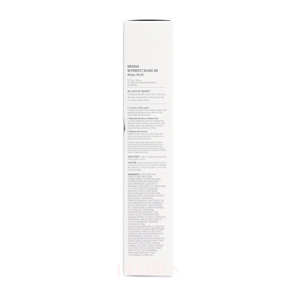 Missha M Perfect Blanc BB Cream SPF50+ PA+++ 40ml (No.22 Beige) - Image 3
