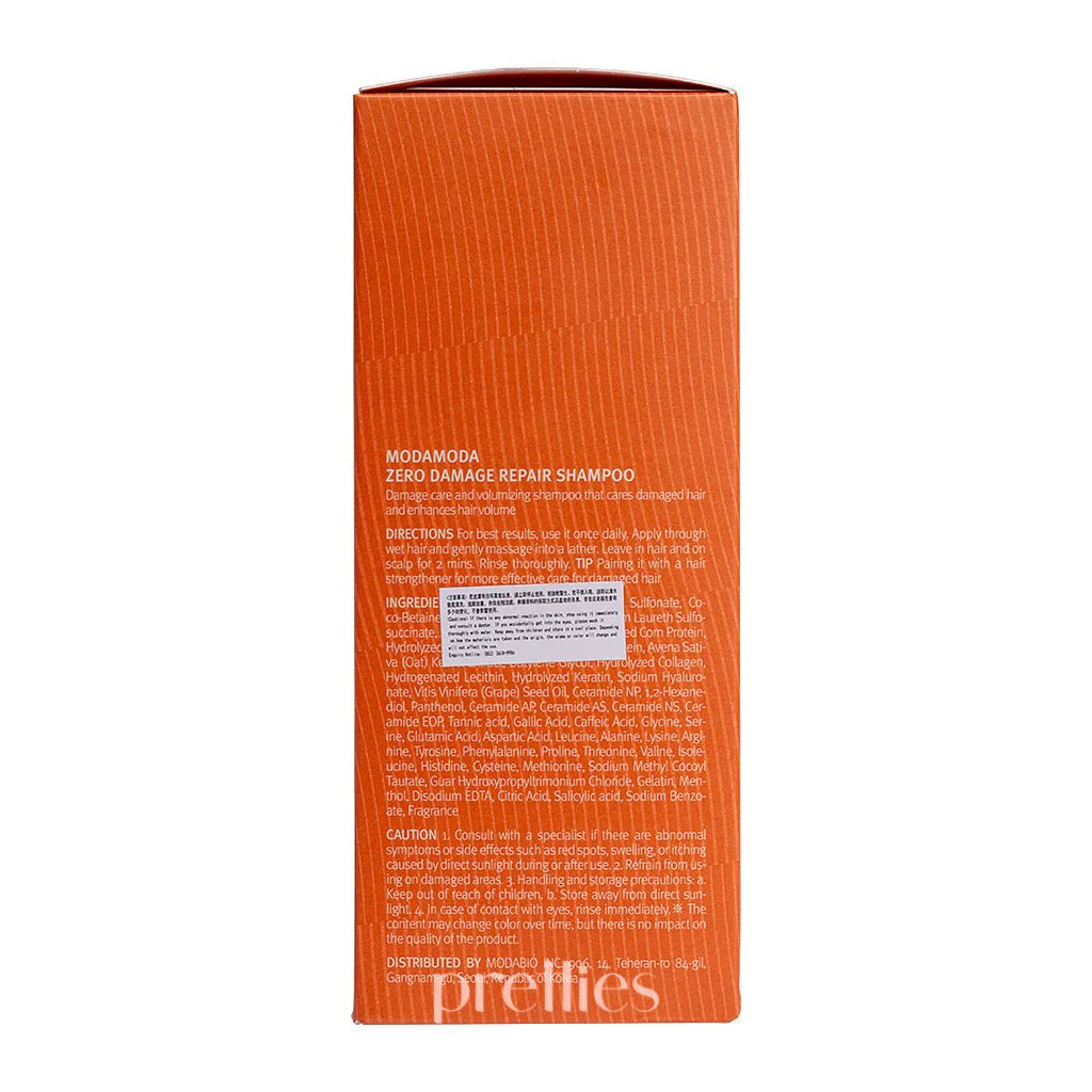 MODAMODA Zero Damage Repair Shampoo 500g - Image 3