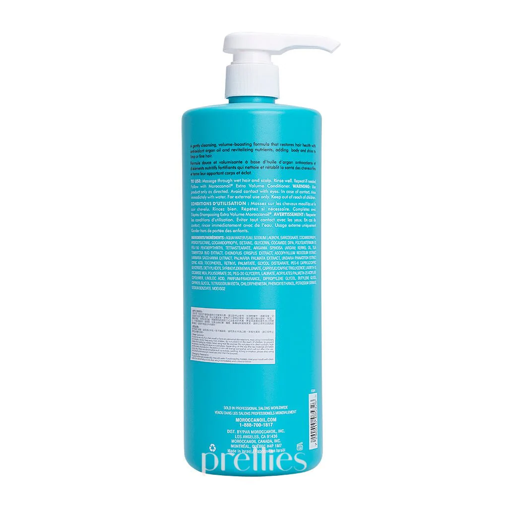 Moroccanoil Extra Volume Shampoo 1000ml (485326) - Image 2