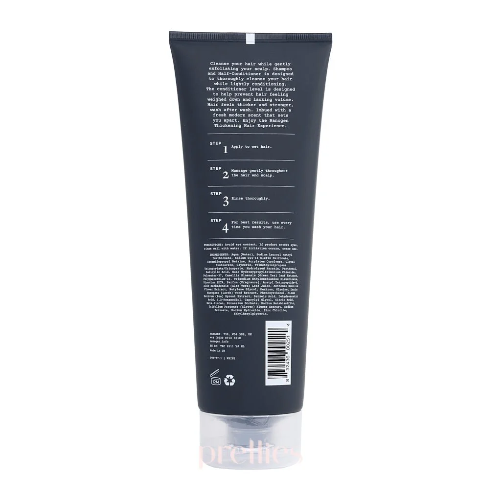 NANOGEN 5-IN-1 Shampoo And Half-Conditioner (For Men) 240ml - Image 2