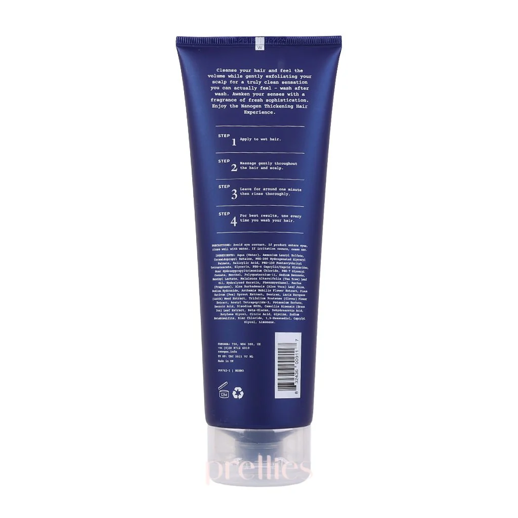 NANOGEN Thickening Hair Experience Shampoo (For Men) 240ml - Image 2