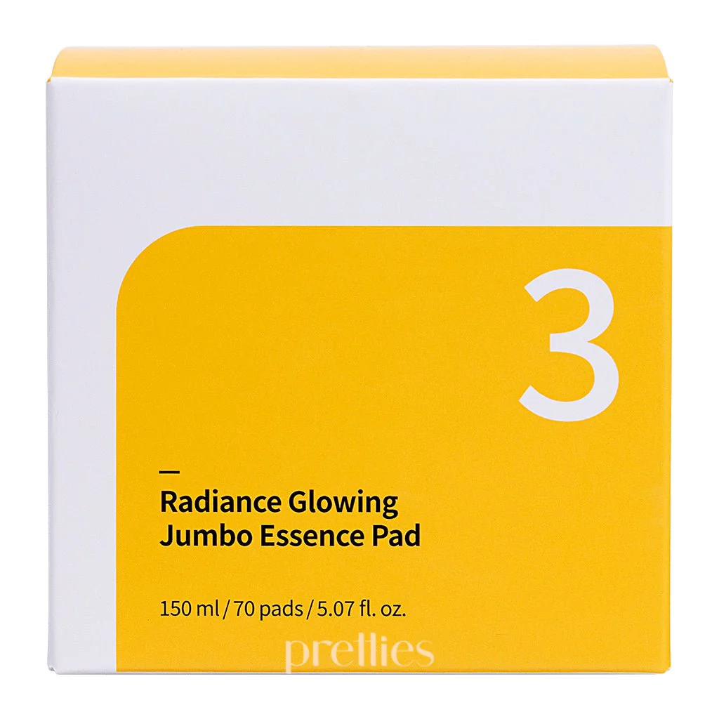 Numbuzin No.3 Radiance Glowing Jumbo Essence Pad (70pcs/box) - Image 4
