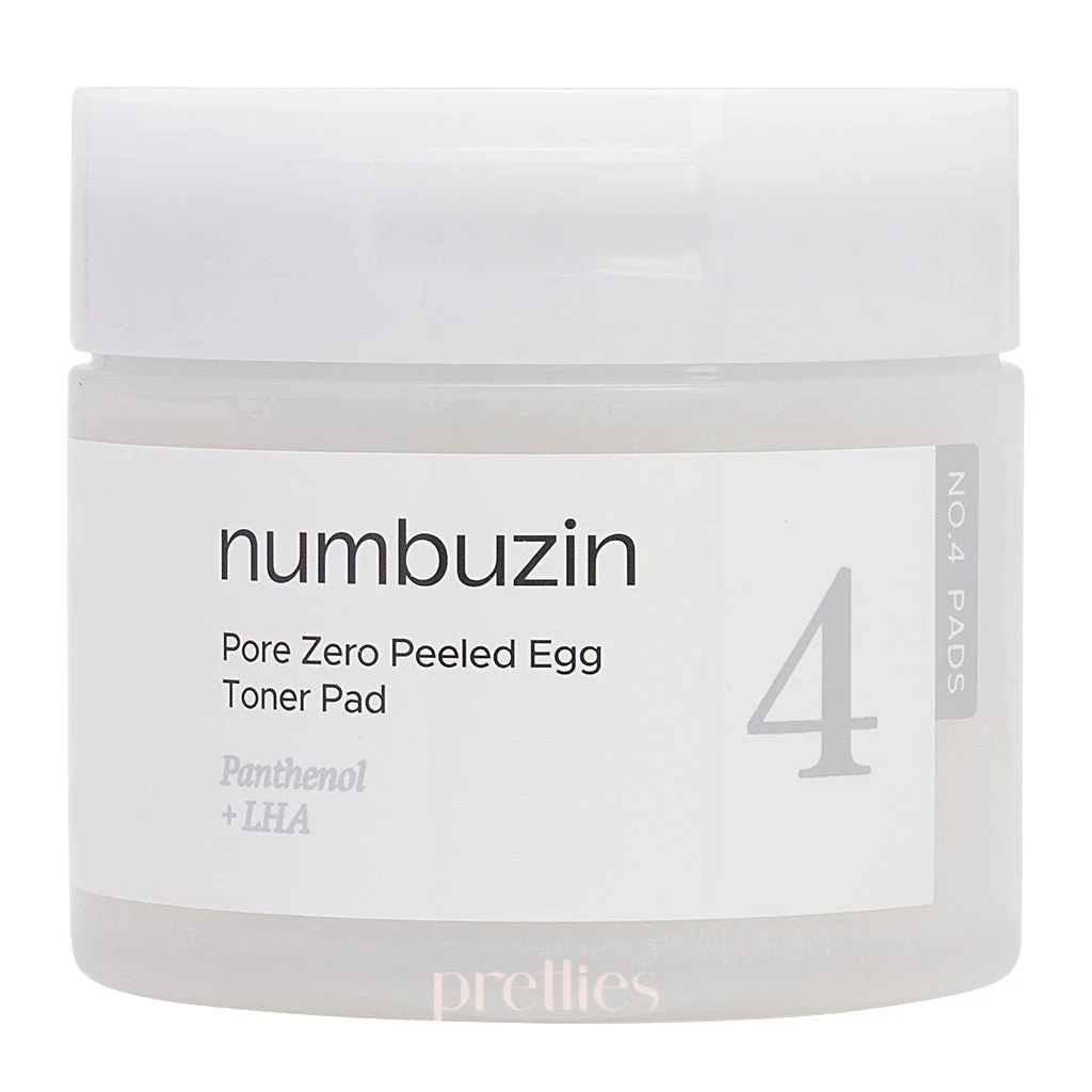 Numbuzin No.4 Pore Zero Peeled Egg Toner Pad (70pcs/box) - Image 3