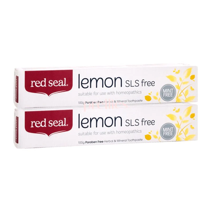 Red Seal Natural SLS free Toothpaste (Lemon) 100g x2pcs (002376)