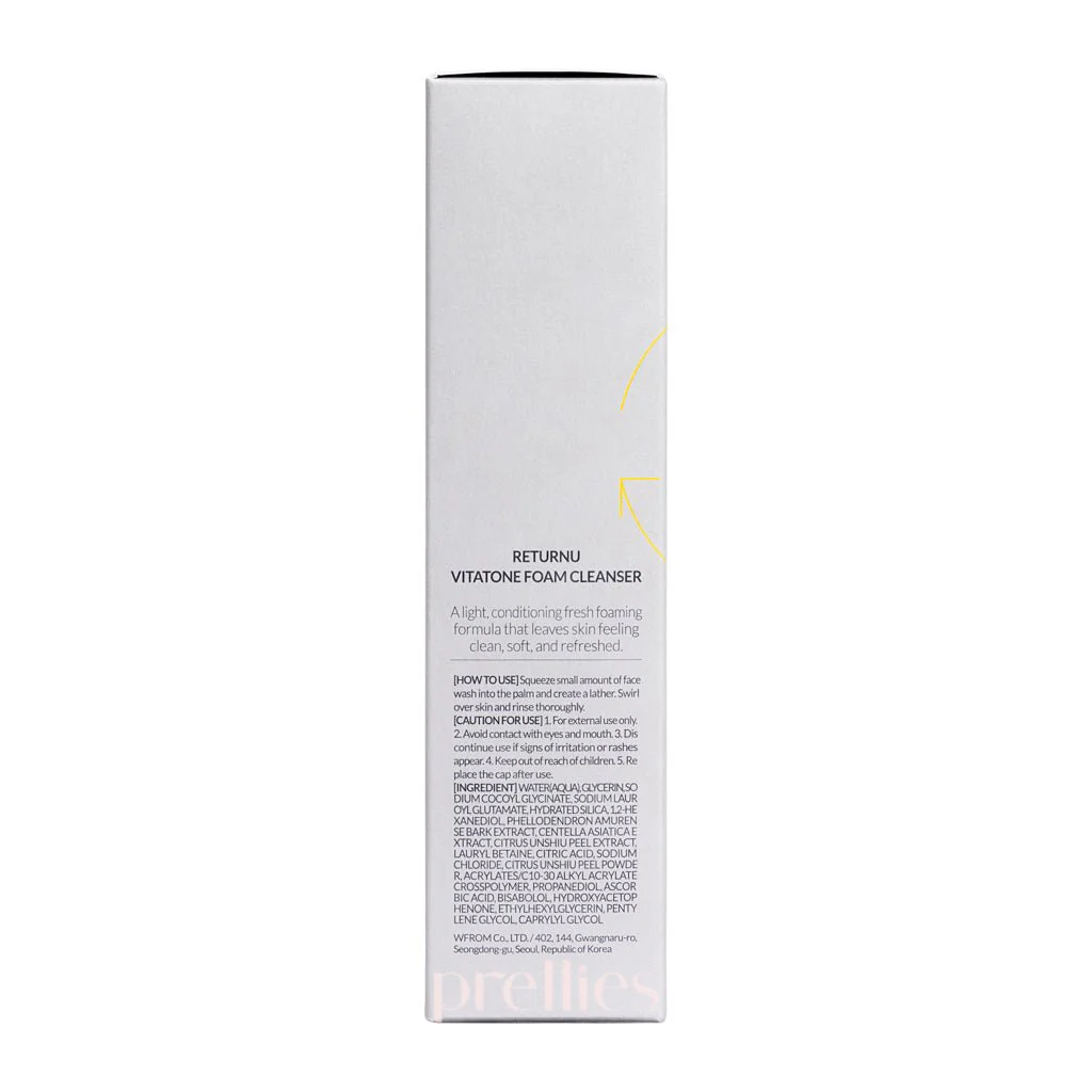 RETURNU Vitatone Foam Cleanser 120ml (EXP Jun 2026) - Image 2