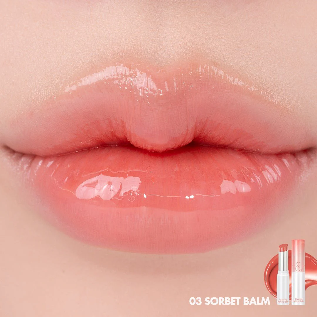 rom&nd Glasting Melting Balm (03 Sorbet Balm) 3.5g - Image 2