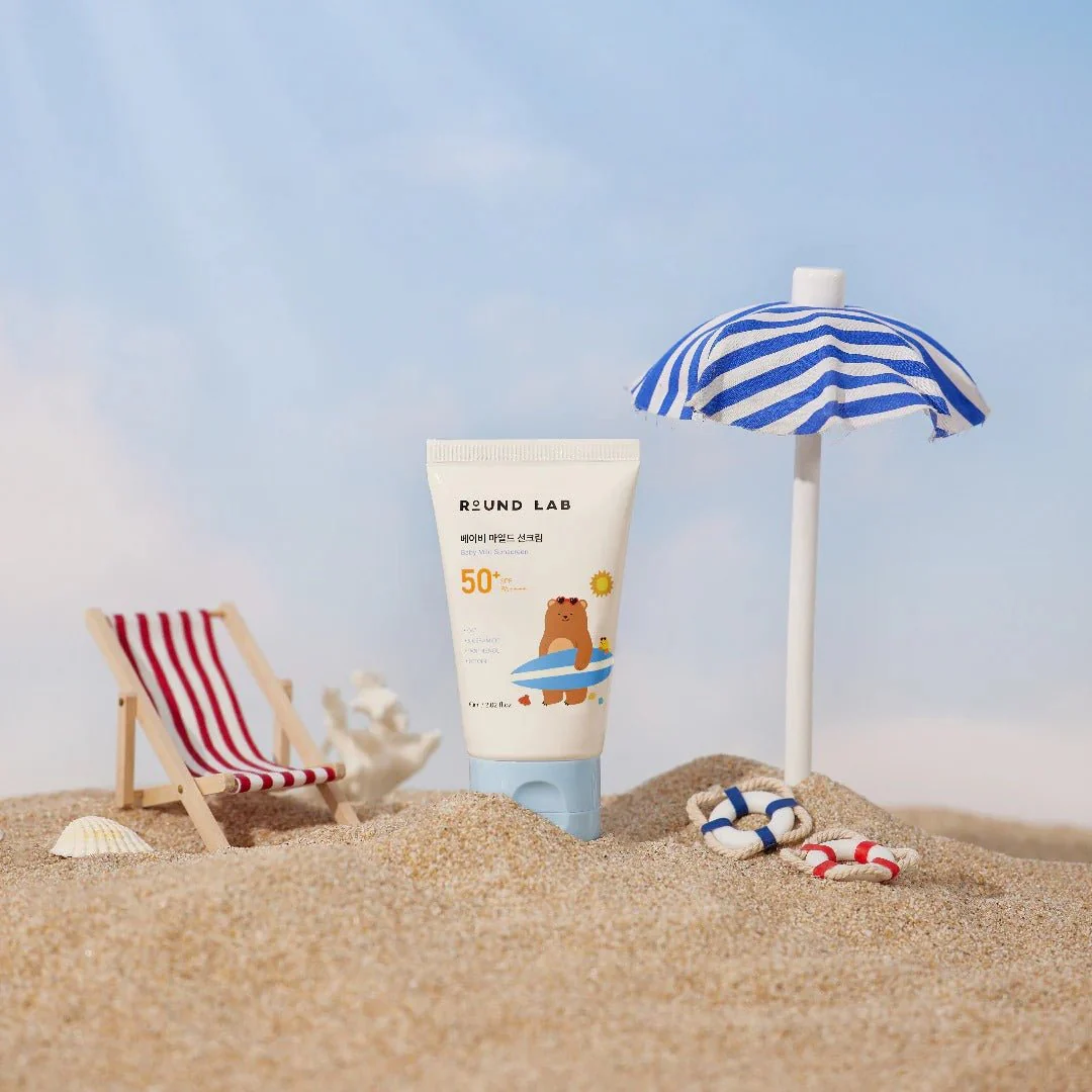ROUND LAB Baby Mild Sunscreen SPF 50+ PA++++ 60ml - Image 2