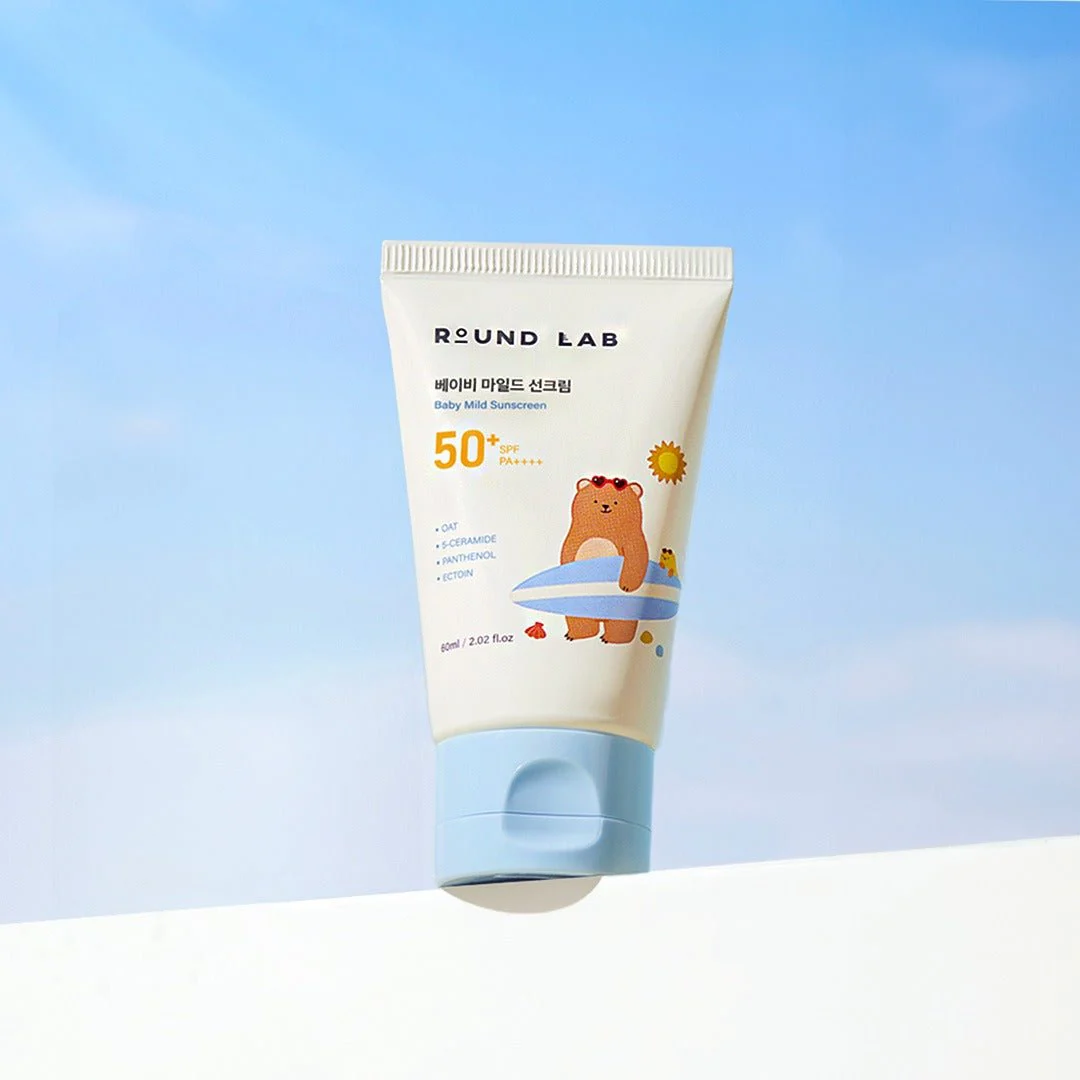 ROUND LAB Baby Mild Sunscreen SPF 50+ PA++++ 60ml - Image 3