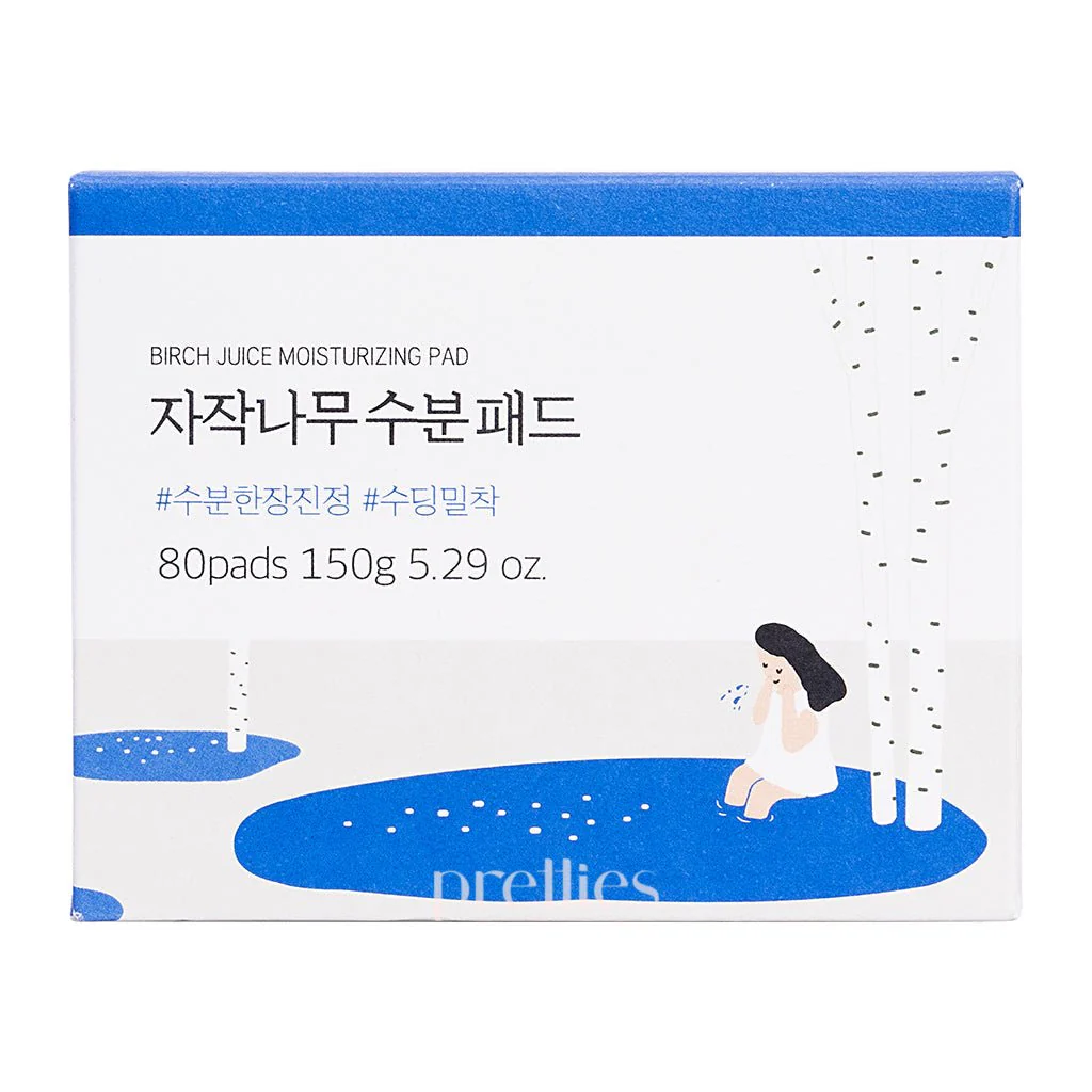 ROUND LAB Birch Juice Moisturizing Pad 150ml/80pcs - Image 8