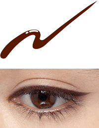Shiseido Integrate Snipe Gel Eyeliner (Brown-BR620) 0.13g - Image 2