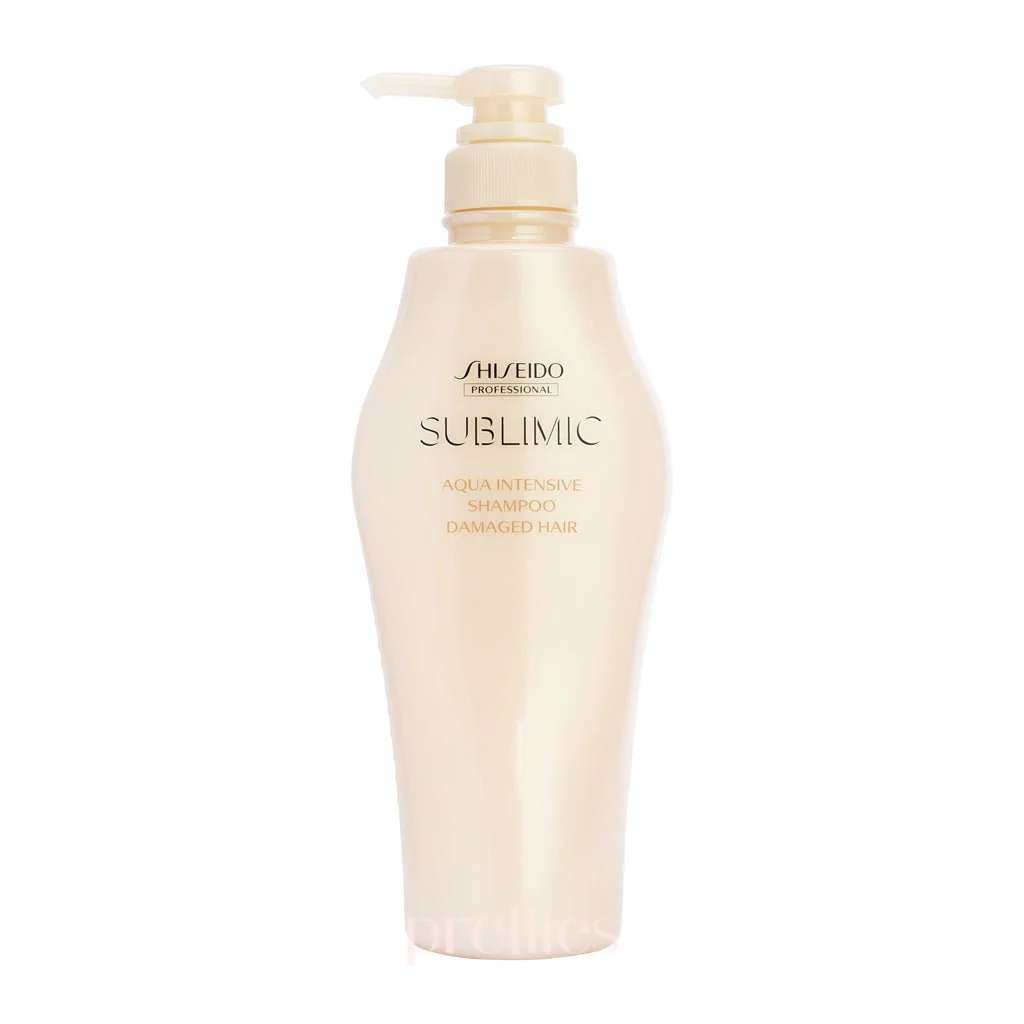 Shiseido SUBLIMIC Aqua Intensive Shampoo (Damaged Hair - Golden) 500ml (804592)