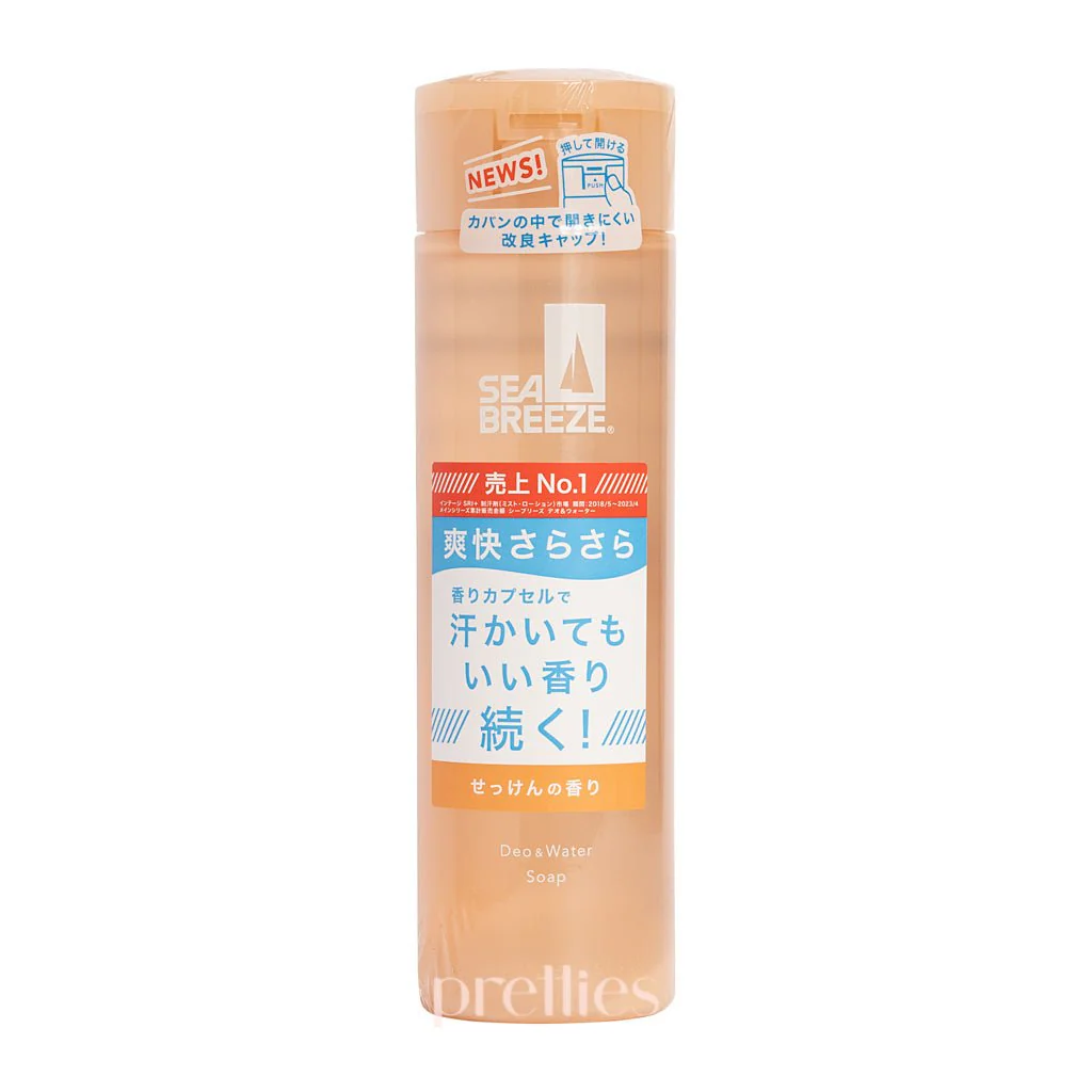 Shiseido Sea Breeze Deo&Water 160ml (Soap - Orange)