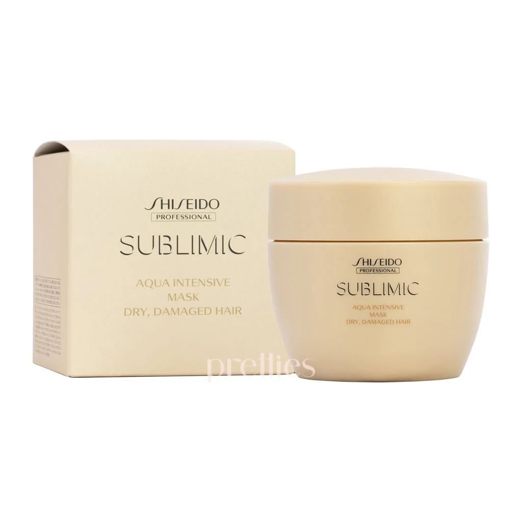 Shiseido SUBLIMIC Aqua Intensive Mask (Dry Damaged Hair - Golden) 200g