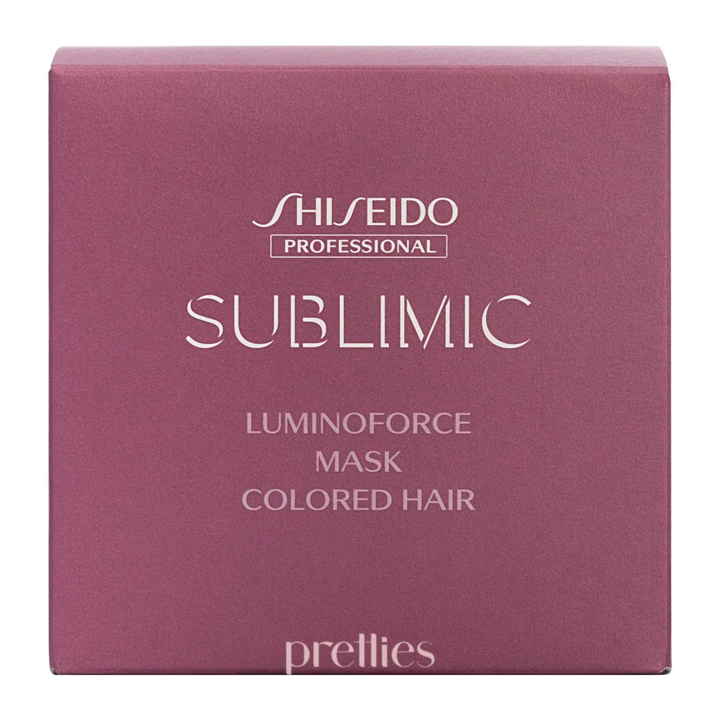 Shiseido SUBLIMIC Luminoforce Hair Mask (Colored Hair - Purple) 200g - Image 2