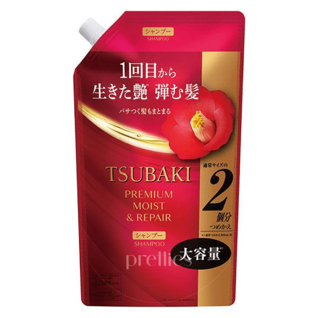 Shiseido TSUBAKI Premium Moist & Repair Shampoo (Refill) 600ml (Red) (486059)