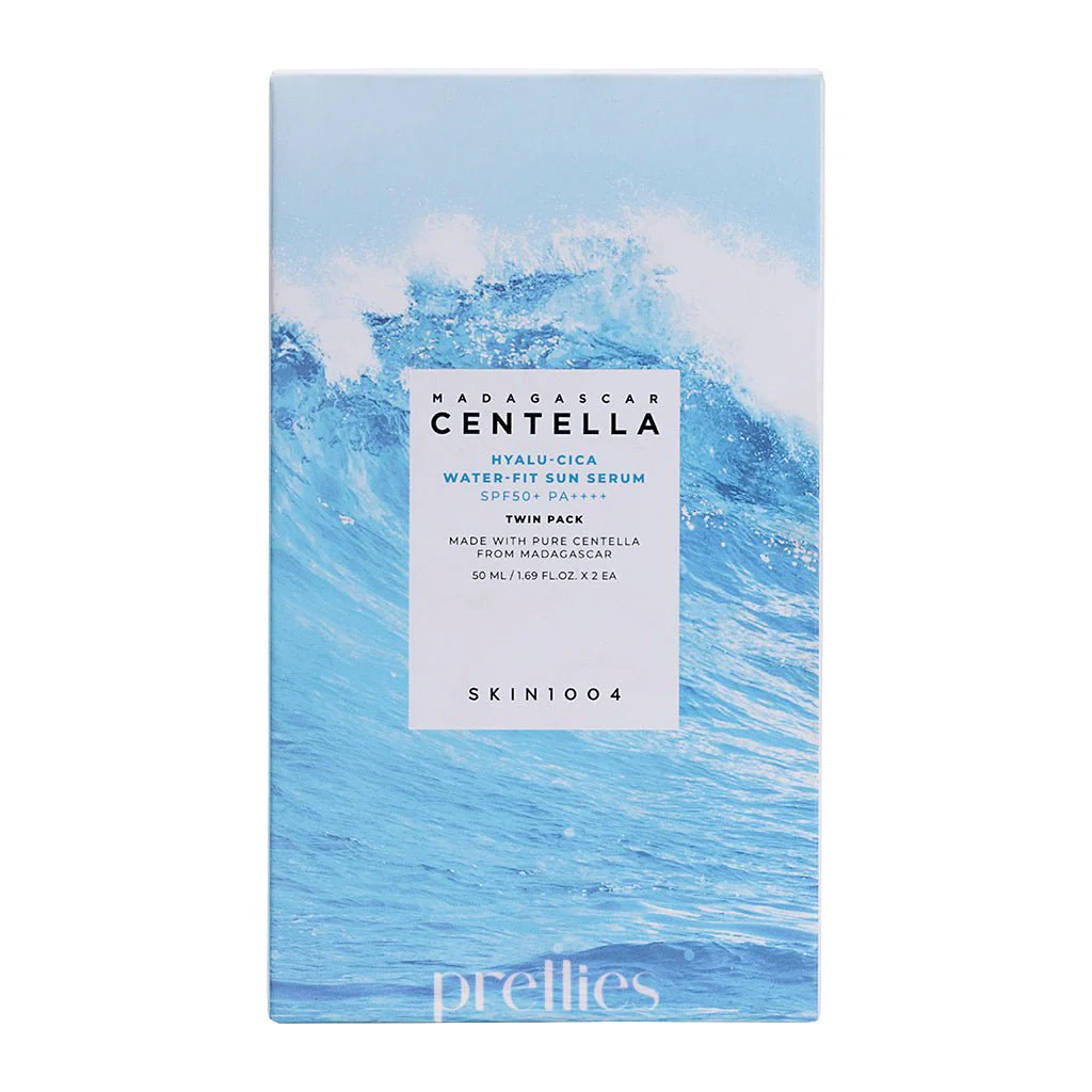 SKIN1004 Madagascar Centella Hyalu-Cica Water-Fit Sun Serum 50ml Twin Pack - Image 4
