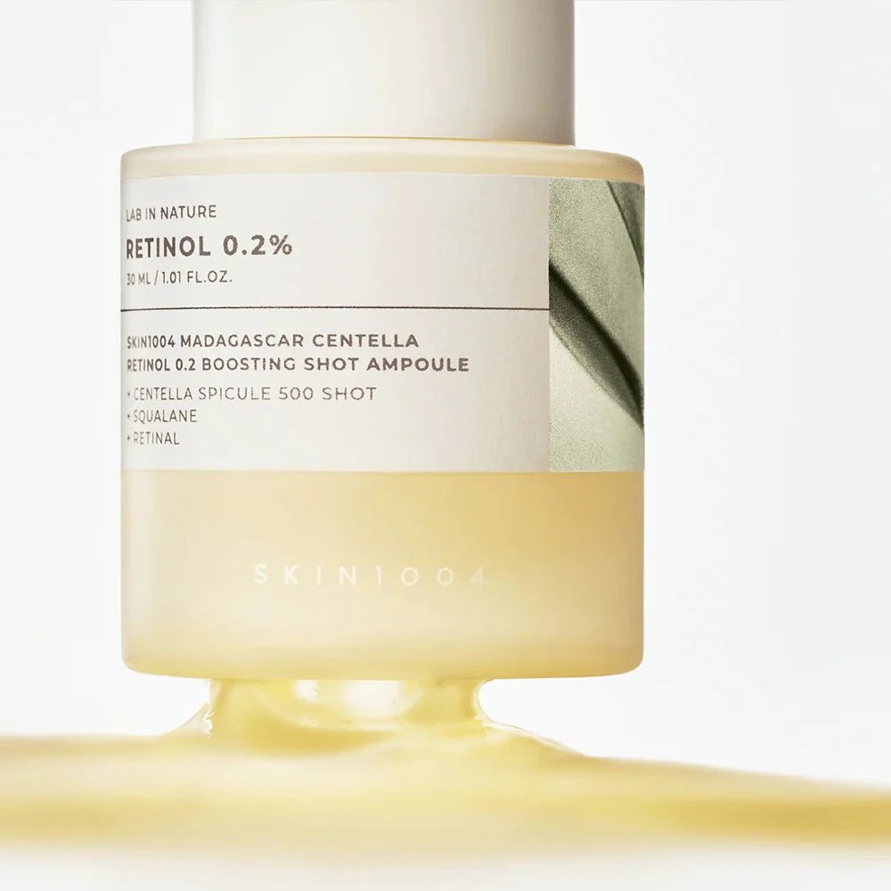 SKIN1004 Madagascar Centella Retinol 0.2 Boosting Shot Ampoule 30ml - Image 2