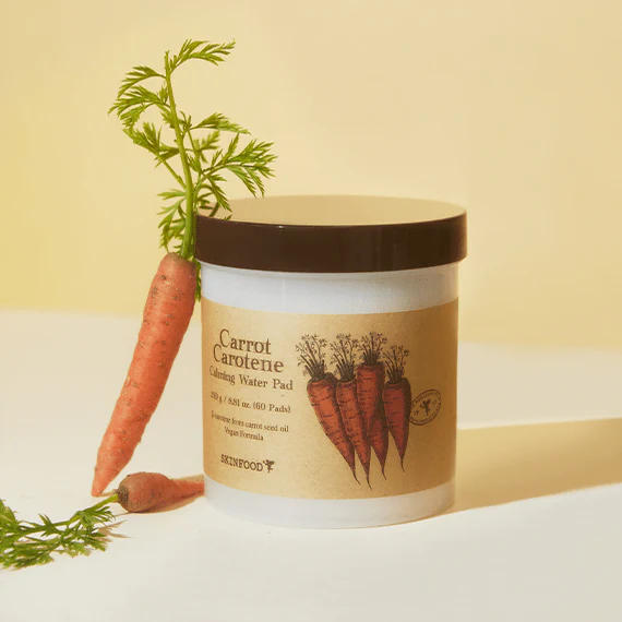 Skinfood Carrot Carotene Calming Water Pad (60pcs/box) - Image 3