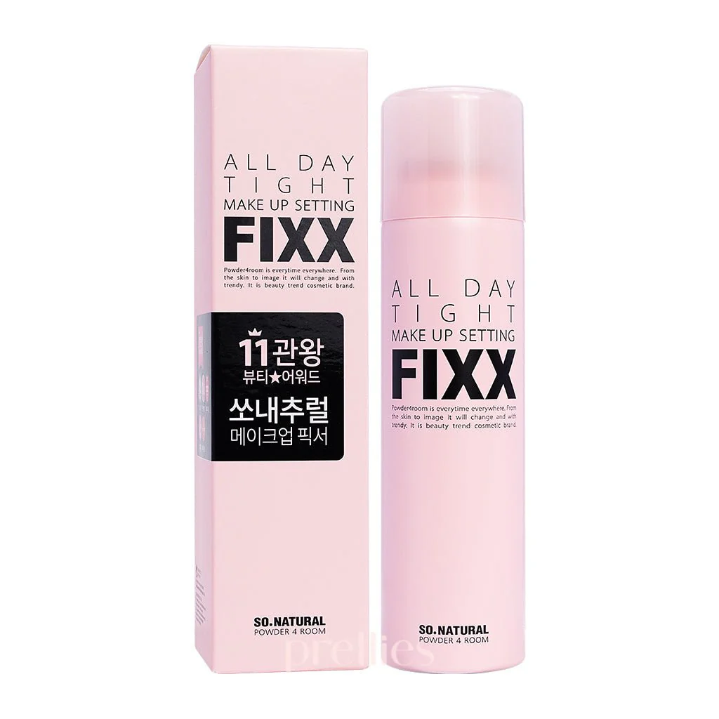 So Natural FIXX All Day Tight Make Up Setting Fixer 120ml