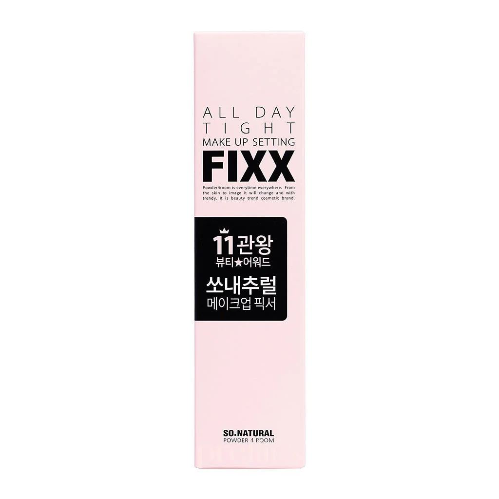 So Natural FIXX All Day Tight Make Up Setting Fixer 120ml - Image 2