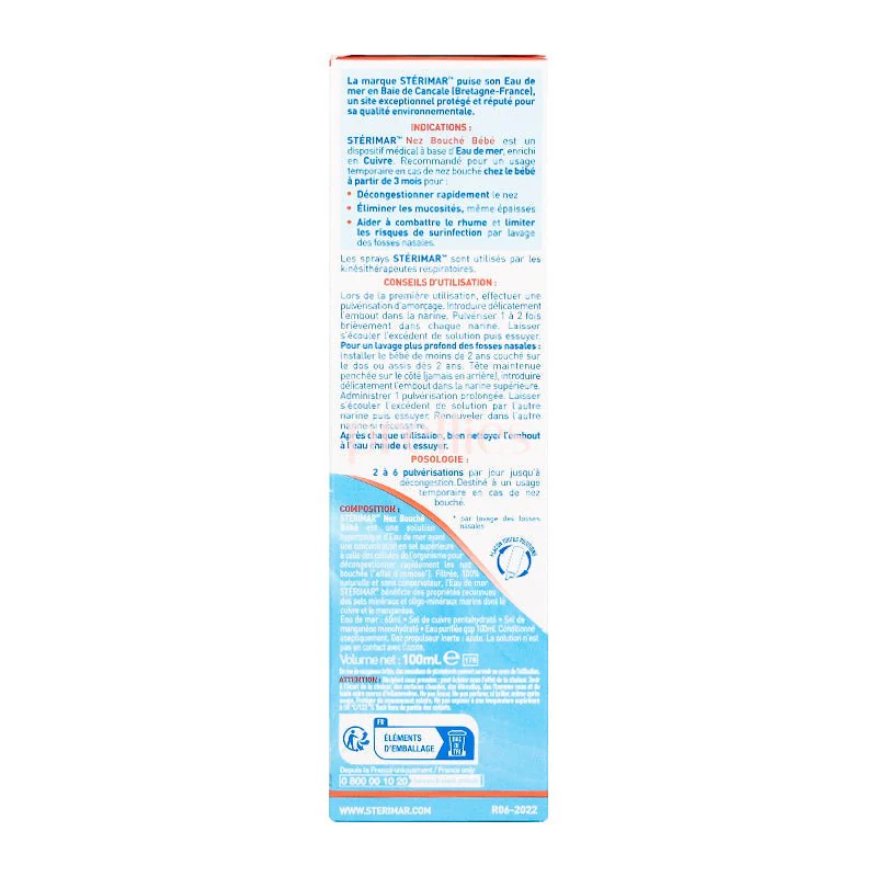 Sterimar Blocked Nose for Baby Nasal Hygiene 100ml (Exp Jun 2026) - Image 4