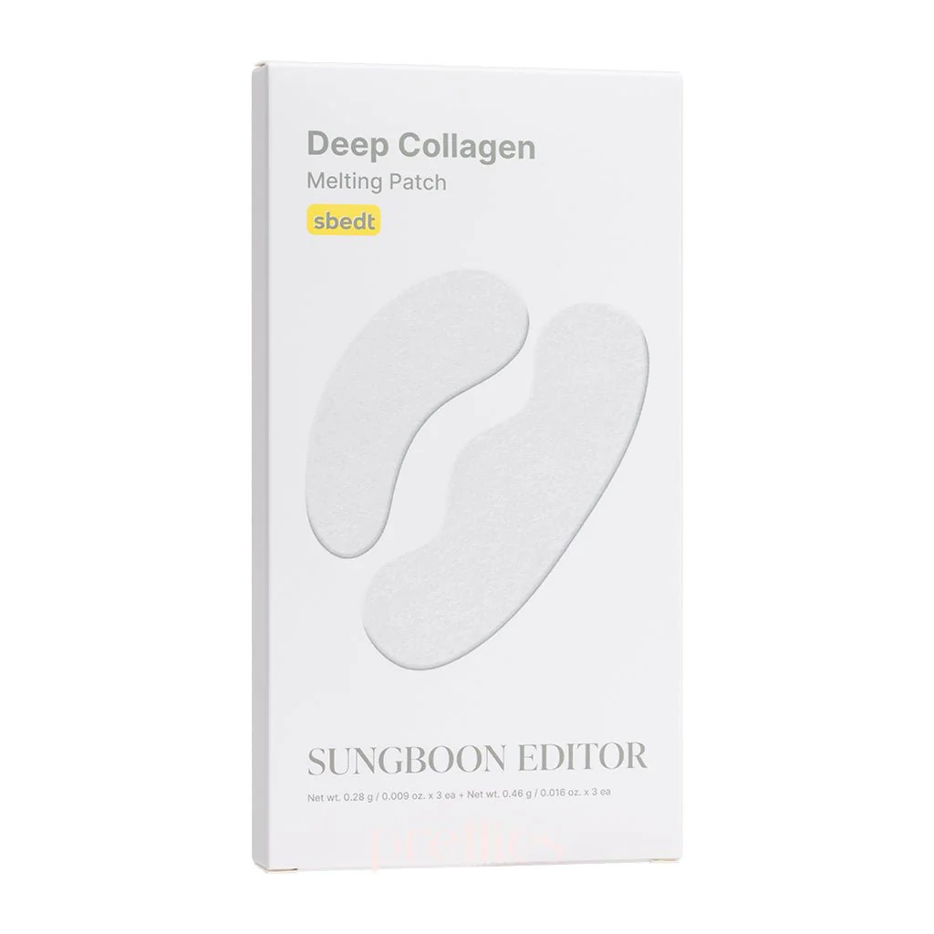 Sungboon Editor Deep Collagen Melting Patch Set (0.28g x3pairs, 046g x3pcs)