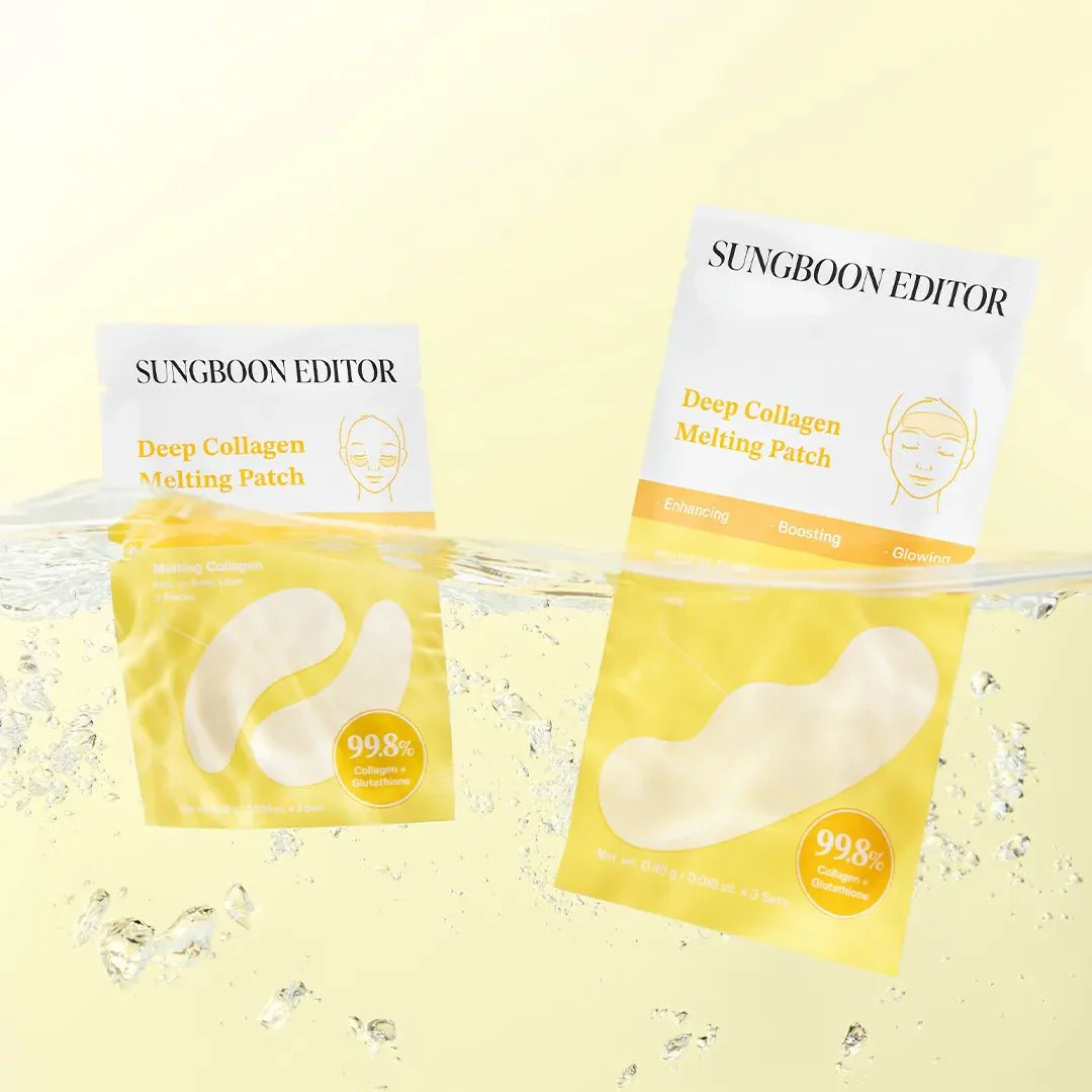 Sungboon Editor Deep Collagen Melting Patch Set (0.28g x3pairs, 046g x3pcs) - Image 3