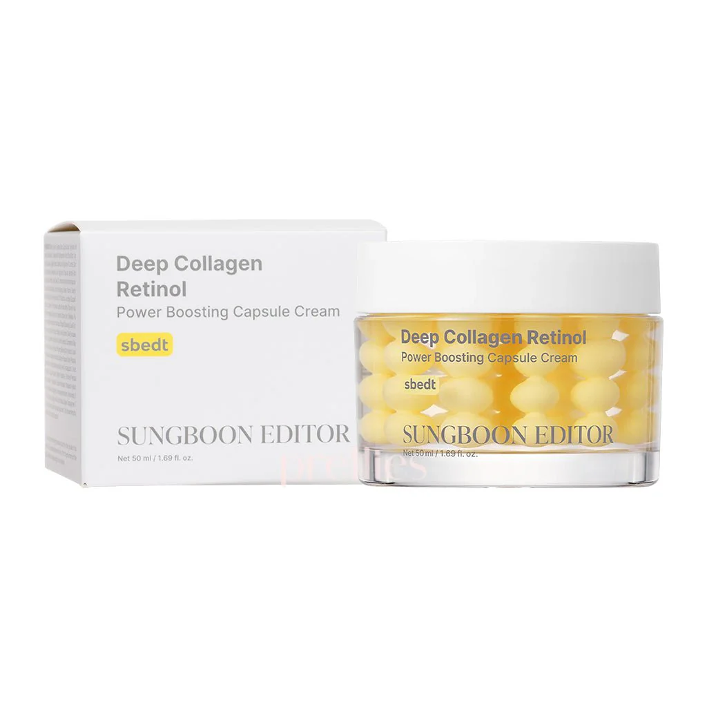 Sungboon Editor Deep Collagen Retinol Power Boosting Capsule Cream 50ml