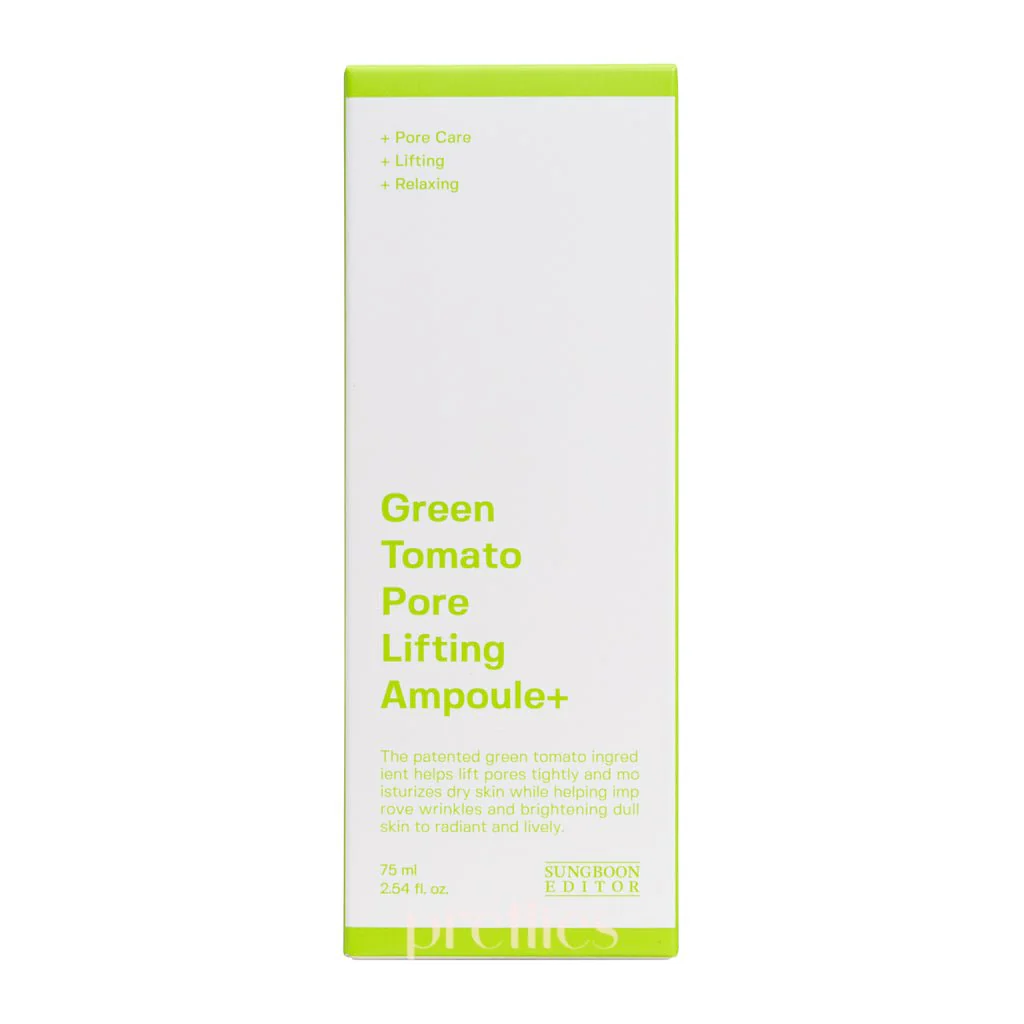 Sungboon Editor Green Tomato Pore Lifting Ampoule+ 75ml - Image 4