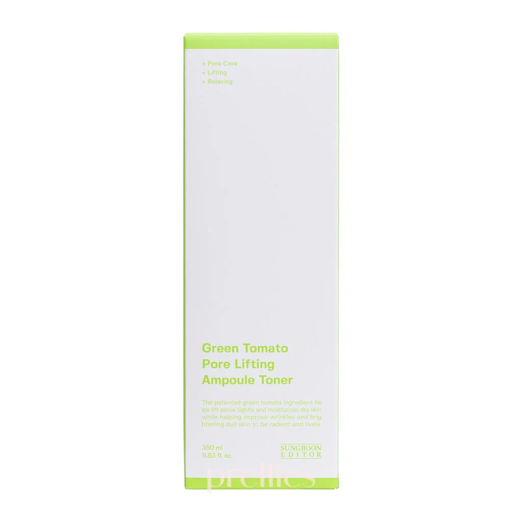 Sungboon Editor Green Tomato Pore Lifting Ampoule Toner 350ml - Image 4