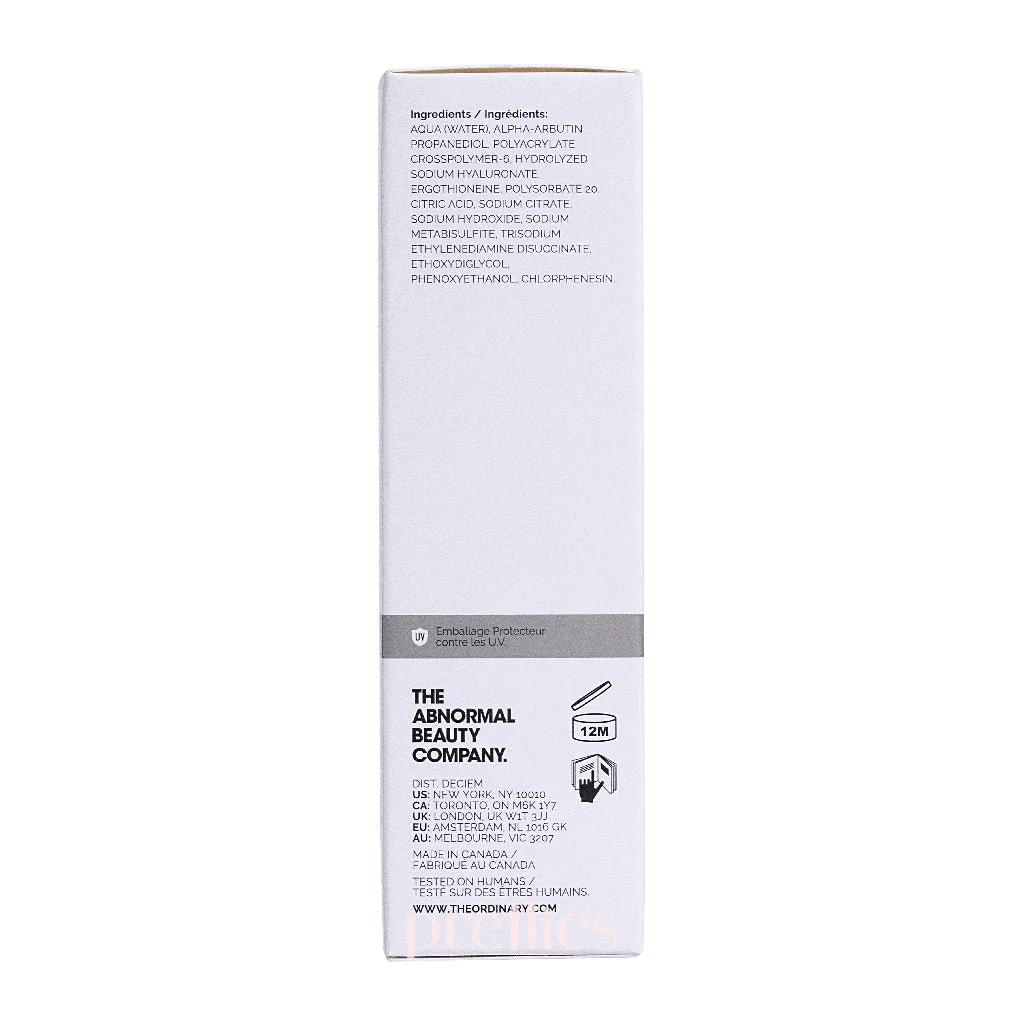 The Ordinary Alpha Arbutin 2% + HA 30ml (233674) - Image 3