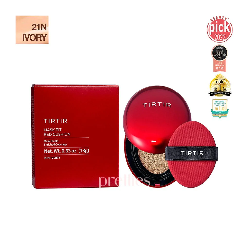 TIRTIR Mask Fit Red Cushion SPF40 PA++ 18g (21N Ivory)