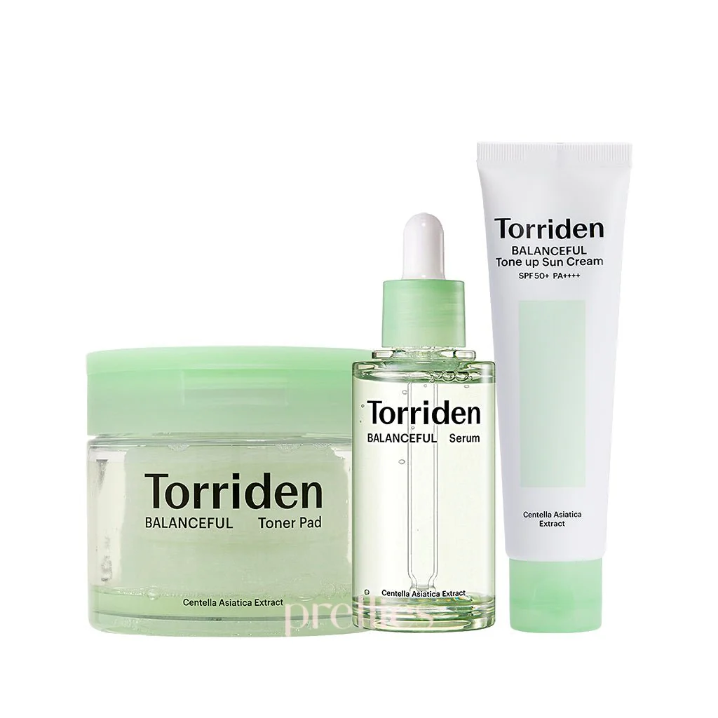 Torriden Balanceful Collection (Serum + Toner Pad + Sun Cream) [Set]