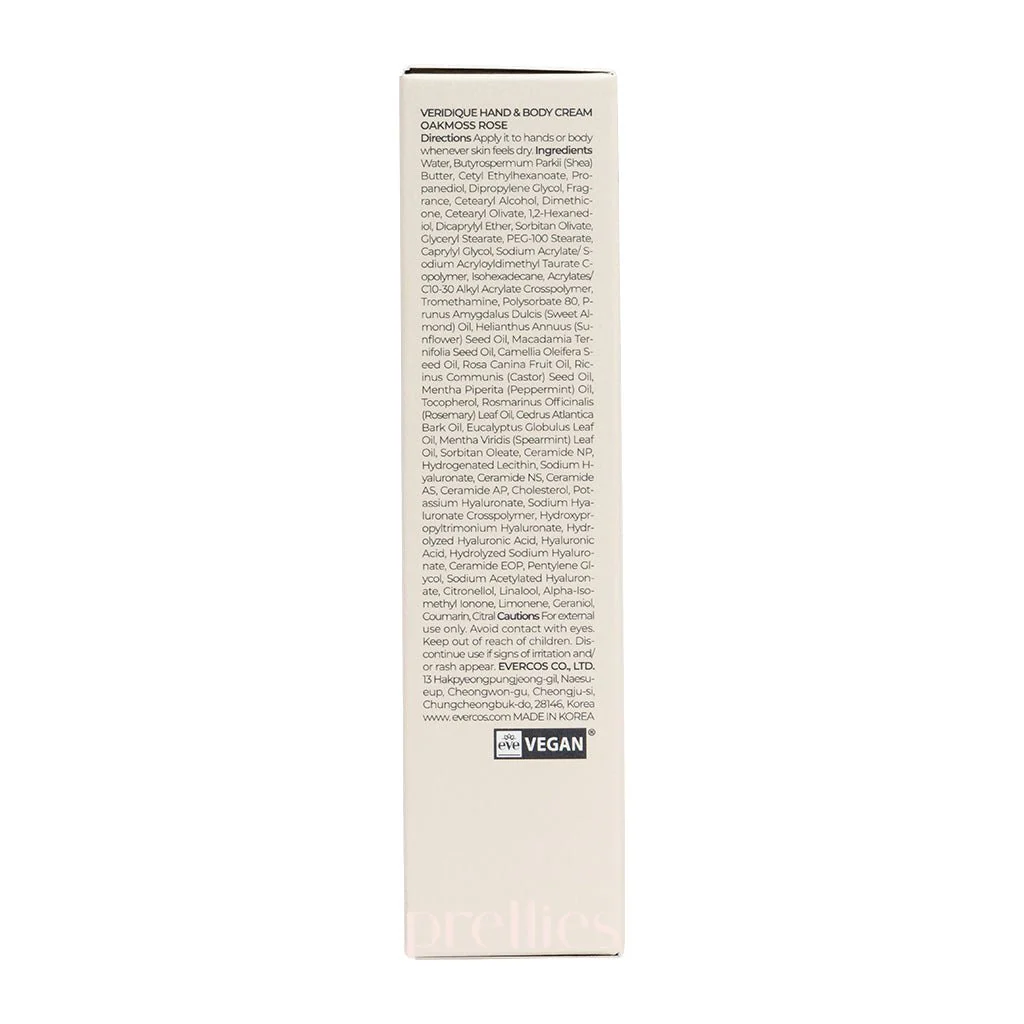Veridique Perfumed Hand & Body Cream (Oakmoss Rose) 50ml - Image 6