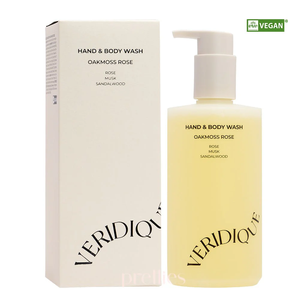 Veridique Perfumed Hand & Body Wash (Oakmoss Rose) 300ml