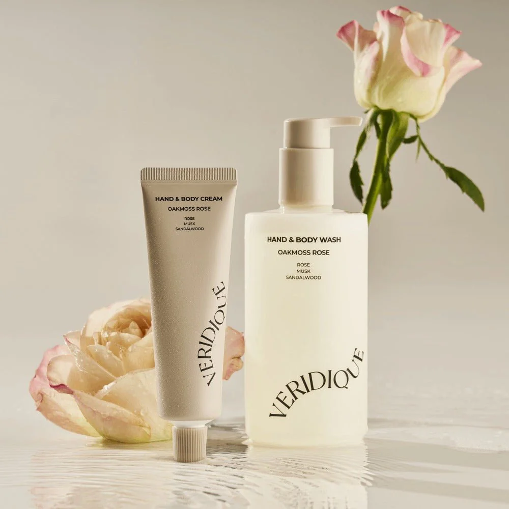 Veridique Perfumed Hand & Body Wash (Oakmoss Rose) 300ml - Image 3