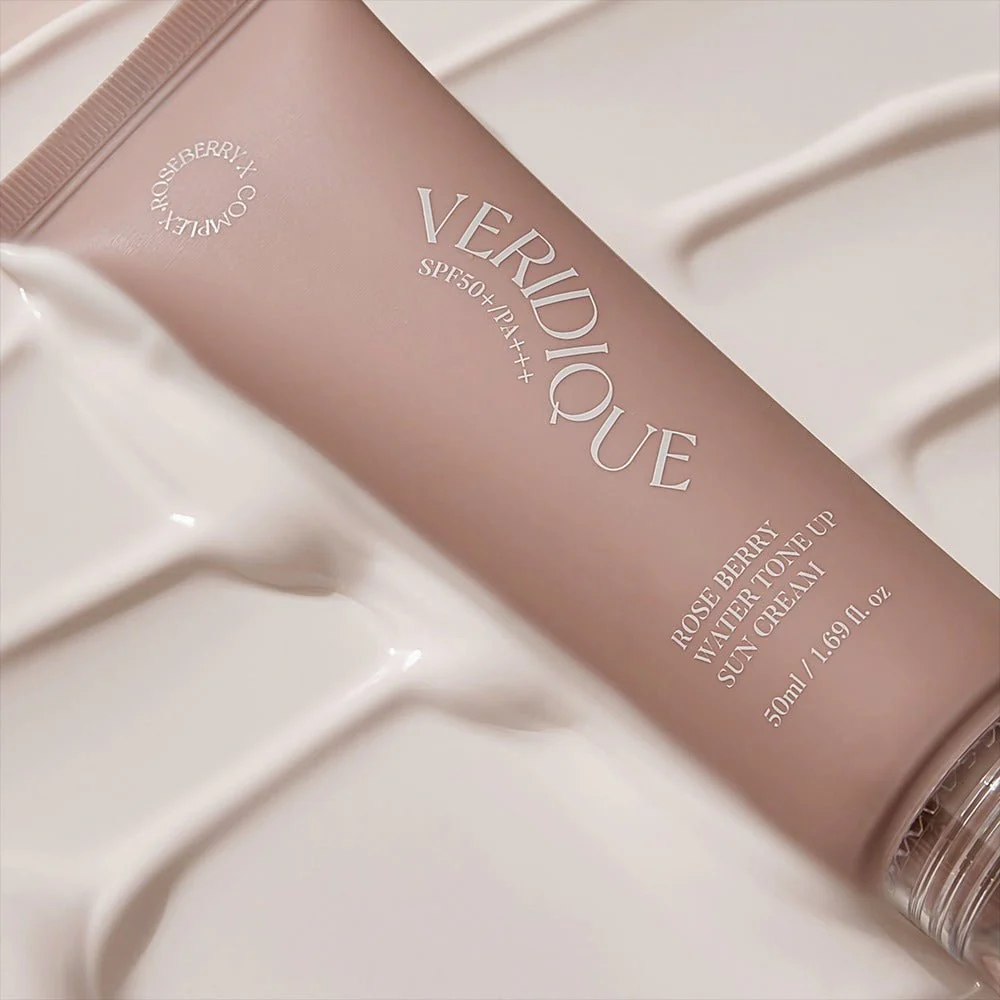 Veridique Rose Berry Water Tone Up Suncream 50ml - Image 4