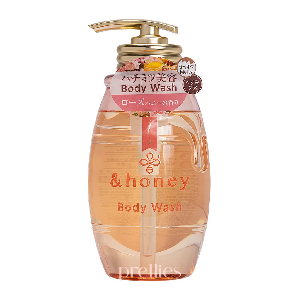VICREA &honey Pure Rose Honey Melty Moist Gel Body Wash 500ml