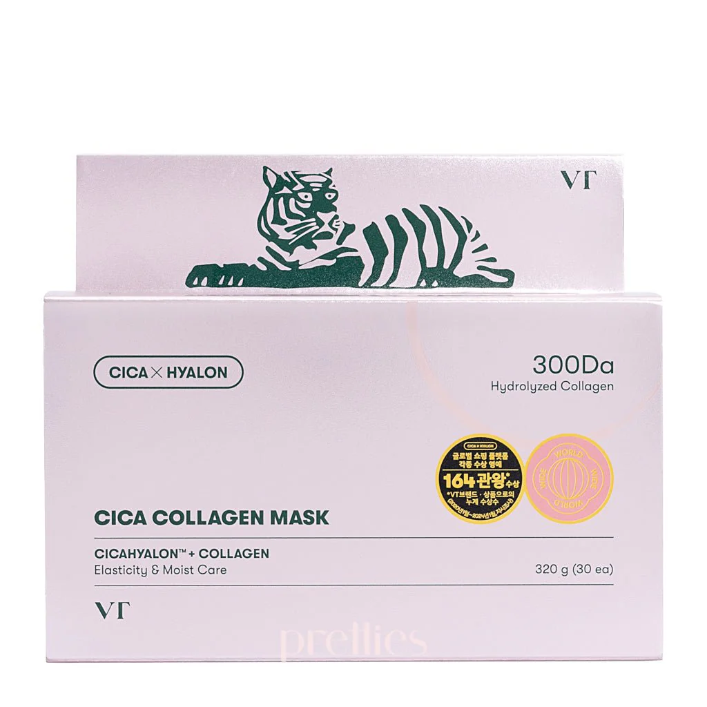 VT Cica Collagen Mask 30pcs/320g - Image 4