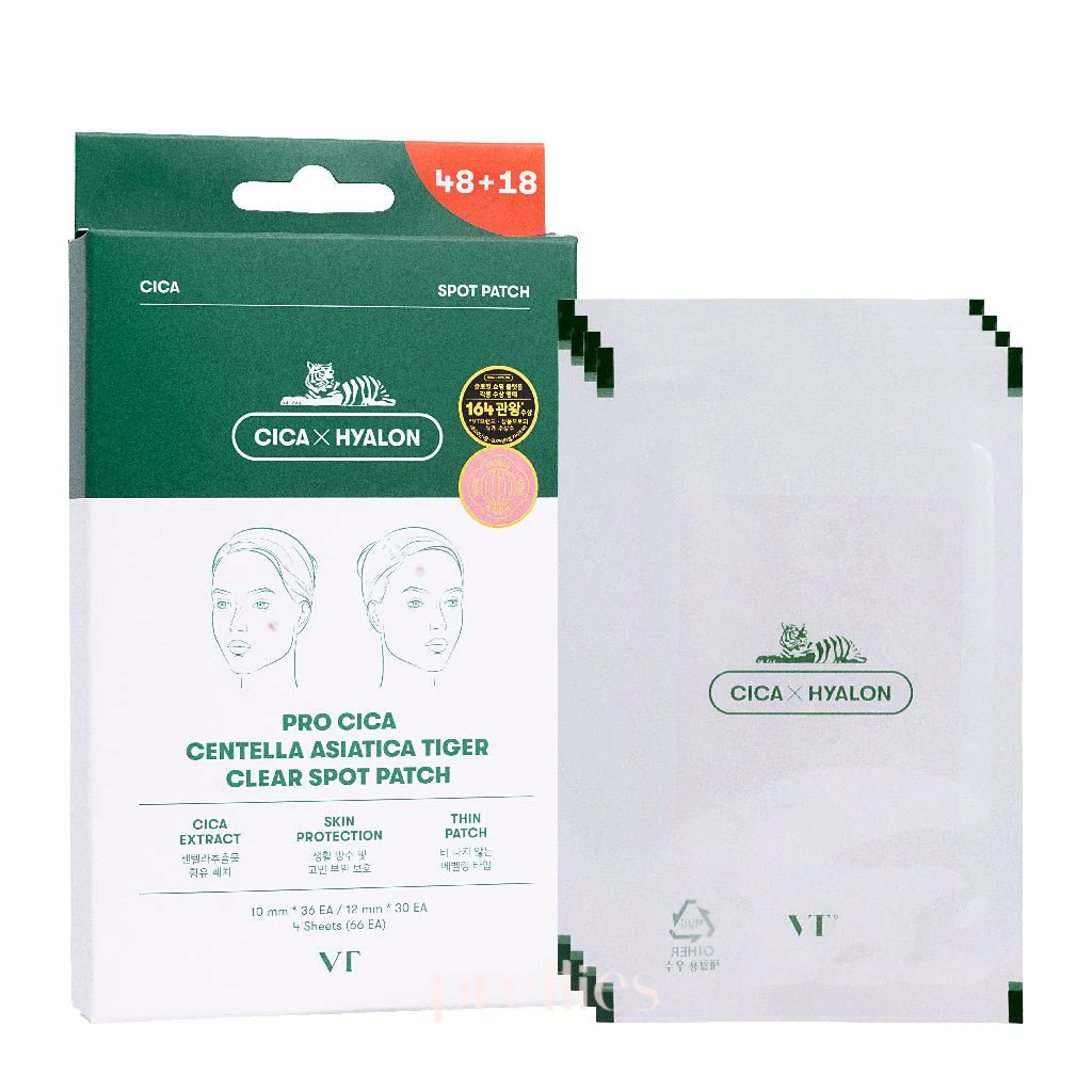 VT Pro Cica Centella Asiatica Tiger Clear Spot Patch (66EA)