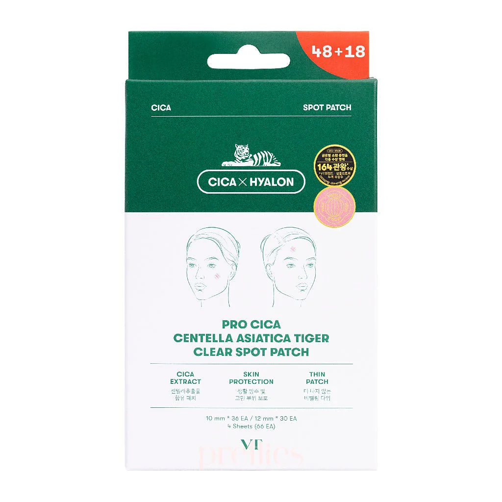 VT Pro Cica Centella Asiatica Tiger Clear Spot Patch (66EA) - Image 3