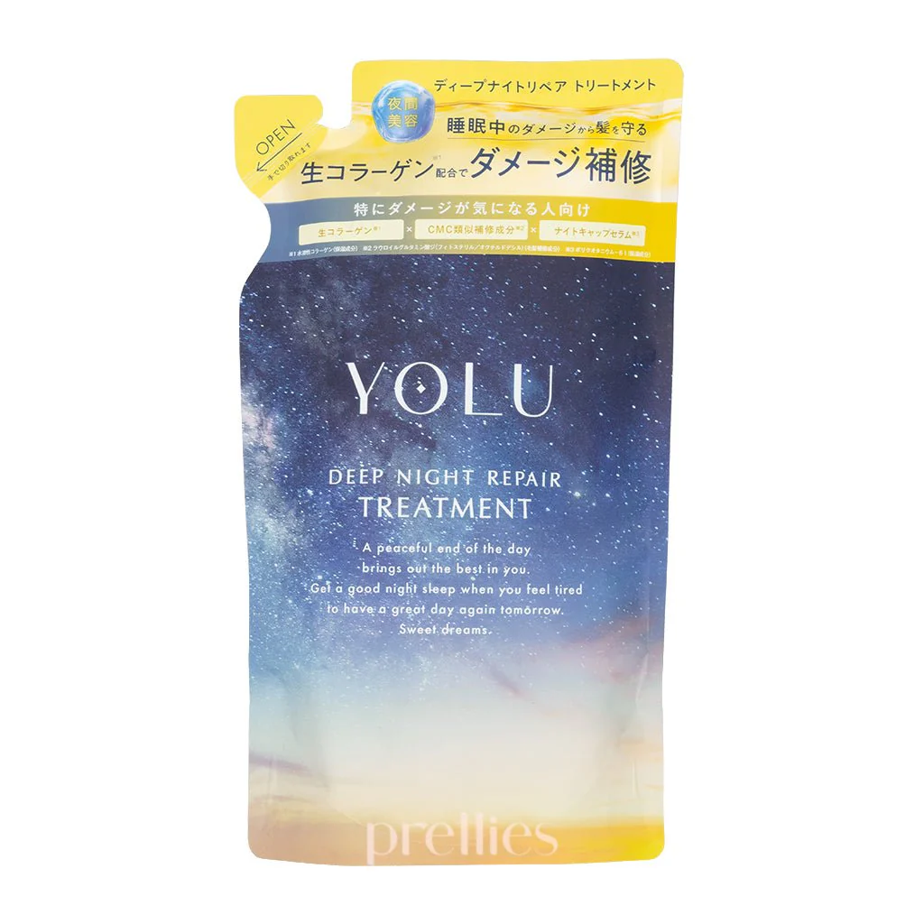 YOLU Deep Night Repair Treatment - Bergamot Musk Scent (Refill) 350g